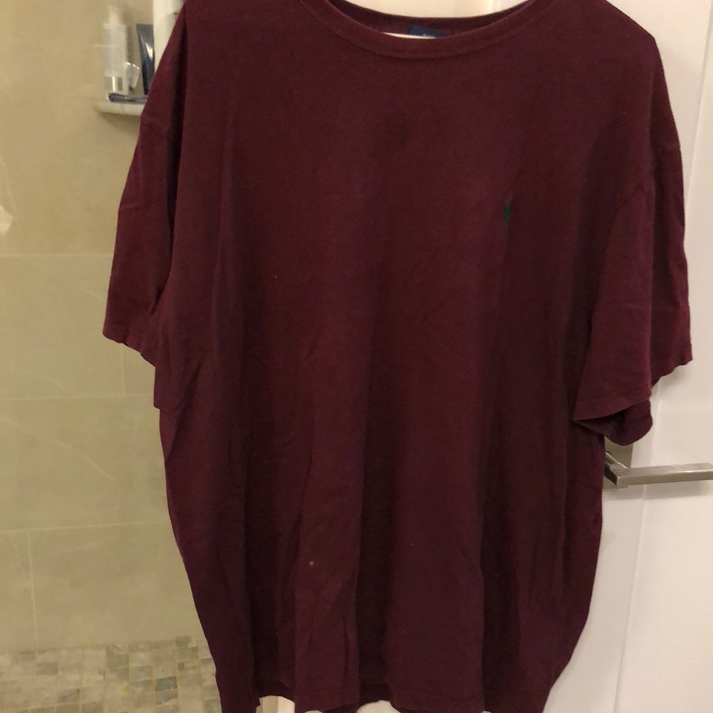 Polo by Ralph Lauren men’s burgundy  t shirt
